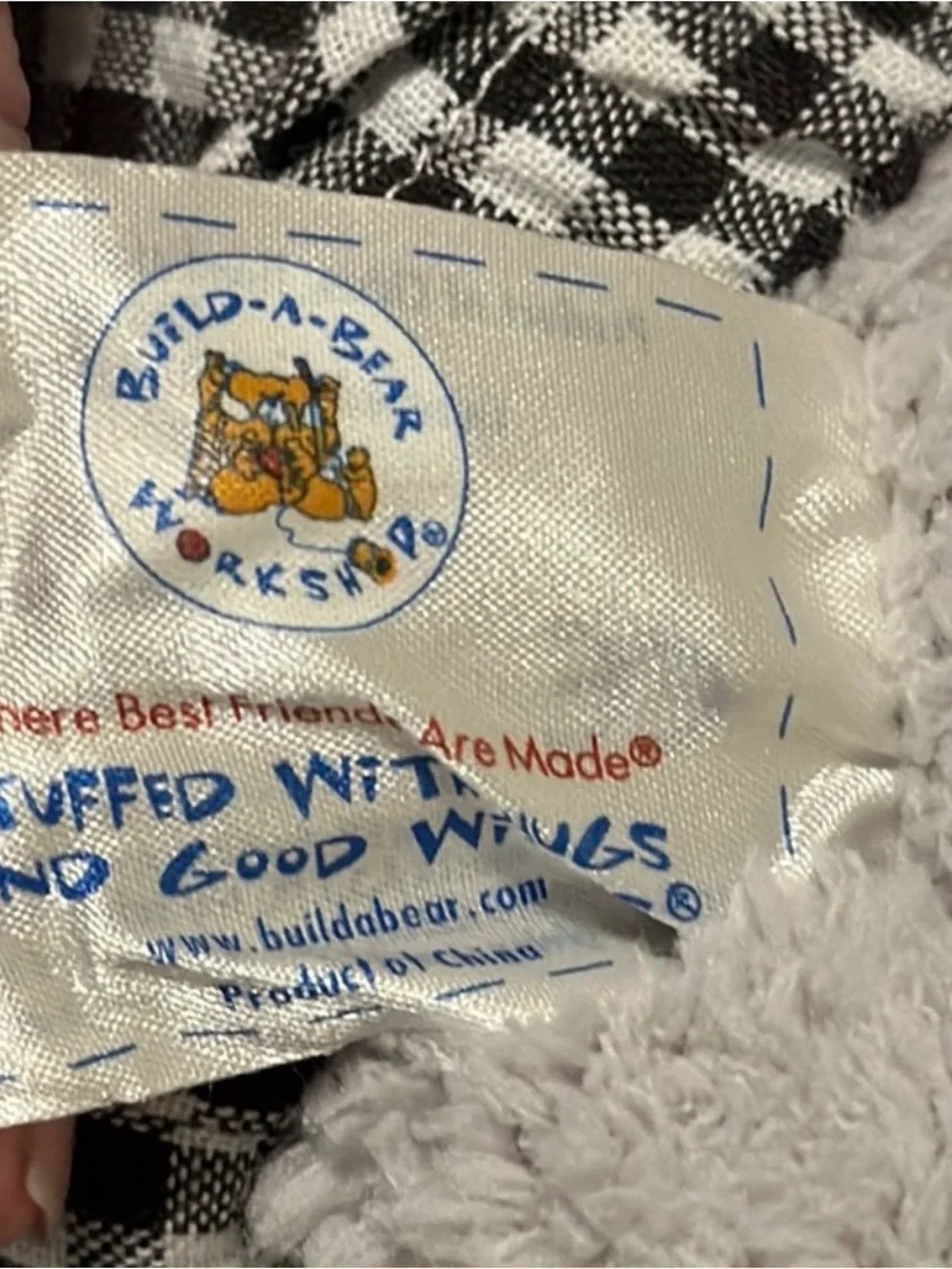 Build-A-Bear Workshop Gray Cat Chef Plushie